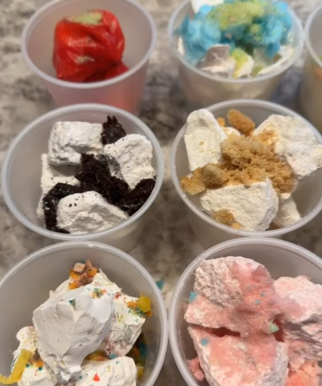 Small flavor sample box